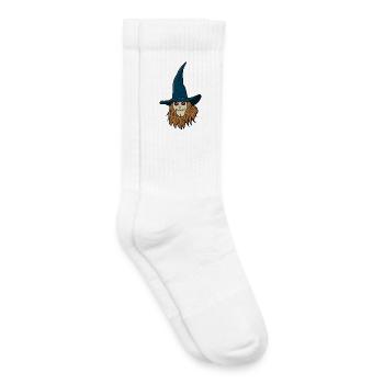 Vogelscheuche Hexe - Kinder Tennissocken - Weiß - Rechts