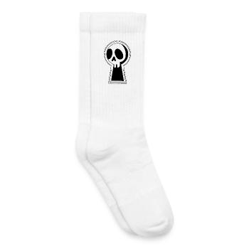 La mort noire nous observe - Chaussettes de tennis bio enfant - blanc - Droite
