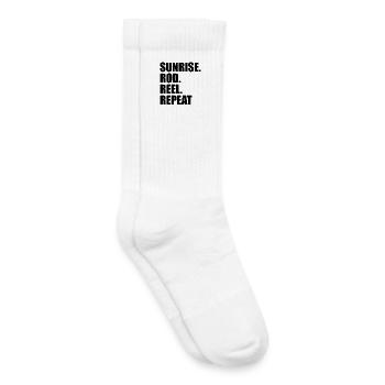 Sunrise Rutenrolle Repeat - Kinder Tennissocken - Weiß - Rechts
