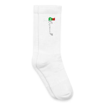 Casamance Pride Senegalesische Region Flagge - Kinder Tennissocken - Weiß - Rechts