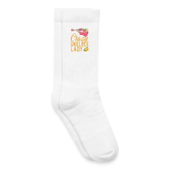 Hawaiian Ukulele Uke I'm That - Kinder Tennissocken - Weiß - Rechts