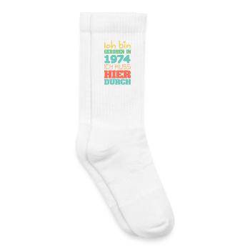 1974 - Kinder Tennissocken - Weiß - Rechts