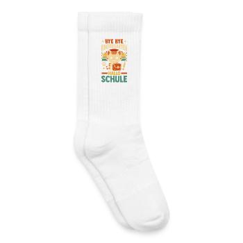Kita Erste Klasse Katze Schüler Kindergarten - Kinder Tennissocken - Weiß - Rechts