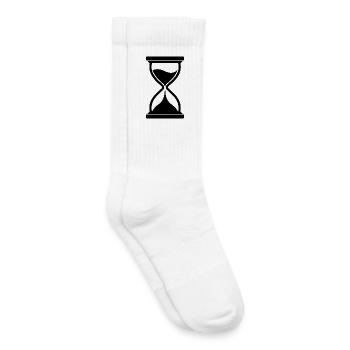 Sanduhr - Kinder Tennissocken - Weiß - Rechts