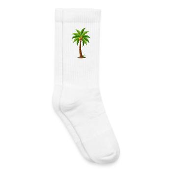 Coconut tree - Kids Tennis Socks - white - Right
