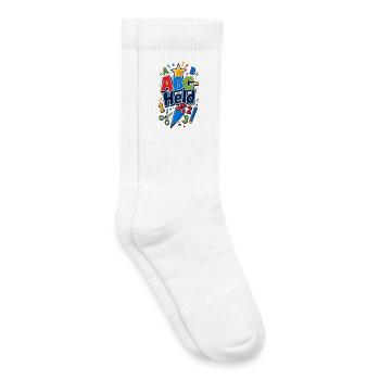 Back to school school child - Kids Tennis Socks - white - Right