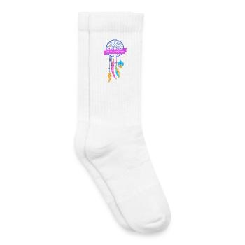 attrape-rêves - Chaussettes de tennis bio enfant - blanc - Droite