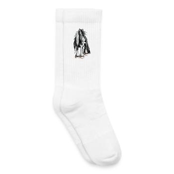 Cute Irish Tinker - Kids Tennis Socks - white - Right