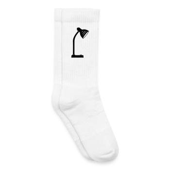 Lampes d’éclairage lampe de bureau - Chaussettes de tennis bio enfant - blanc - Droite