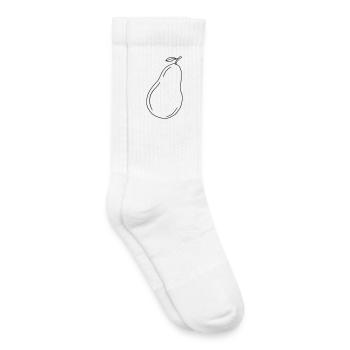 Pear - Kids Tennis Socks - white - Right