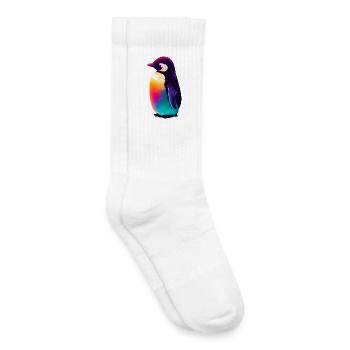 Penguin - Kids Tennis Socks - white - Right