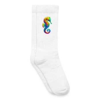 Seepferdchen - Kinder Tennissocken - Weiß - Rechts