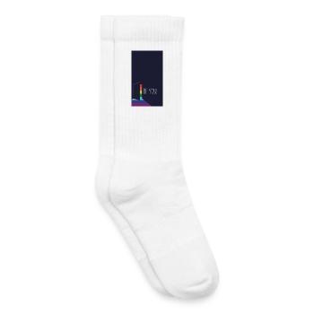 Be You LGBTQ Pride Shirt – Rainbow Self Love Desig - Kinder Tennissocken - Weiß - Rechts