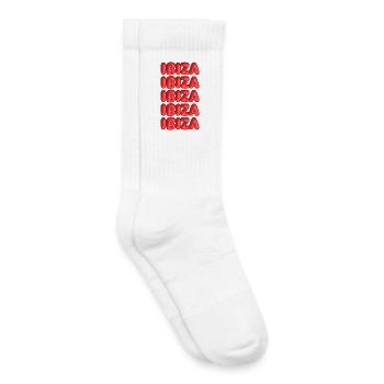 Reise Ibiza - Kinder Tennissocken - Weiß - Rechts