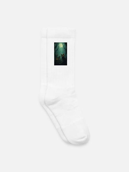 katzen - Kinder Tennissocken - Weiß