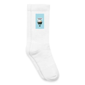 Tasty Threads Sushi - Kids Tennis Socks - white - Right