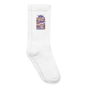 Expérience Croisière du Nouvel An 2026 - Chaussettes de tennis bio enfant - blanc - Droite