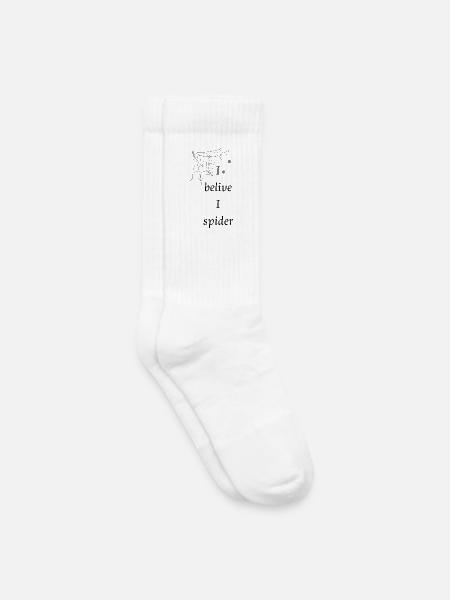 Spider - Kinder Tennissocken - Weiß