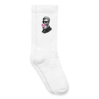 John Brown Bubble Gum. - Kids Tennis Socks - white - Right