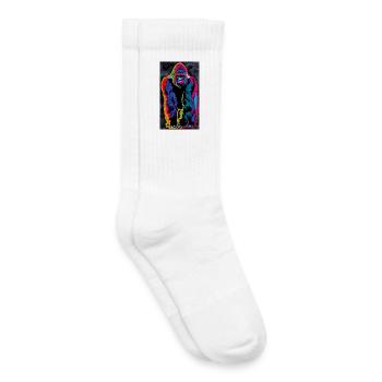 Gorilla - Kinder Tennissocken - Weiß - Rechts