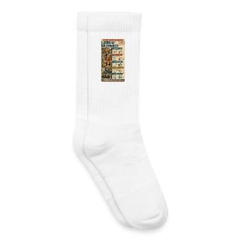 5 Arten auf dem Vormarsch - Kinder Tennissocken - Weiß - Rechts
