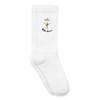 Silhouette de Pole Dance - Kinder Tennissocken - Weiß - Rechts