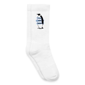 immerCOOLbleiben - Kinder Tennissocken - Weiß - Rechts