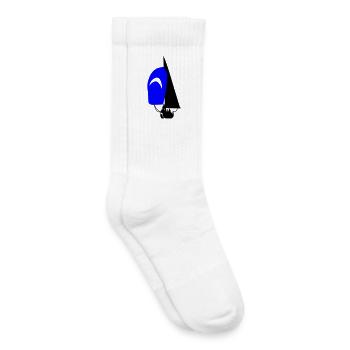 Segelboot - Kinder Tennissocken - Weiß - Rechts