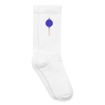 Spiritualität Heilige Geometrie Lotusblume Zen - Kinder Tennissocken - Weiß - Rechts