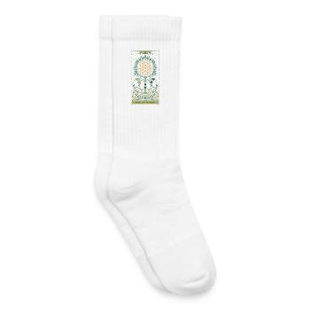 Spiritualität Lotusblume spirituell geschützt - Kinder Tennissocken - Weiß - Rechts