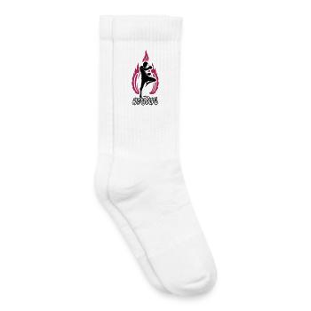 MuayThai - Kids Tennis Socks - white - Right