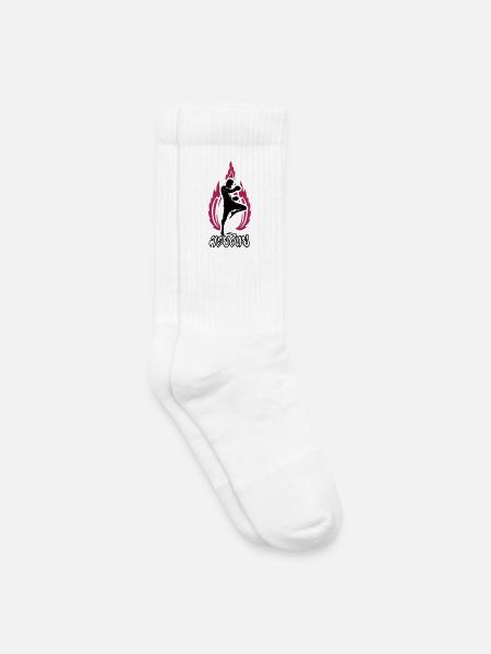 MuayThai - Kinder Tennissocken - Weiß
