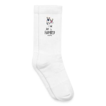 Family - Kids Tennis Socks - white - Right