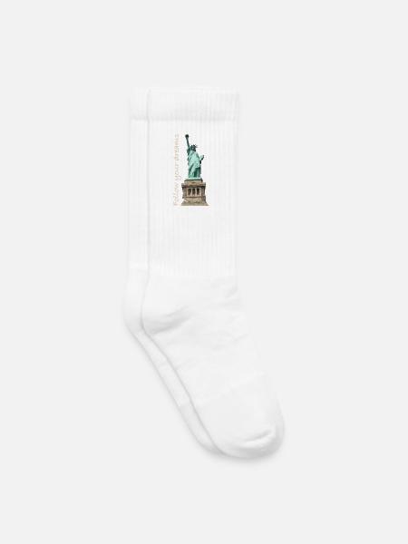 Follow your dreams - Kinder Tennissocken - Weiß