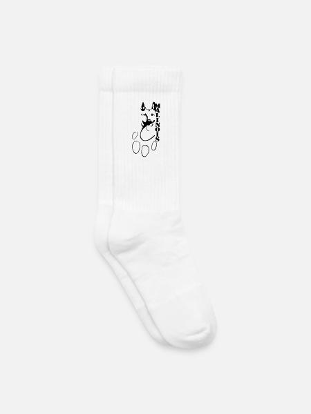 Malinois - Kids Tennis Socks - white