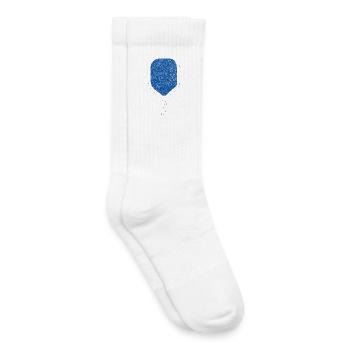 Pickleball Racket - Kids Tennis Socks - white - Right