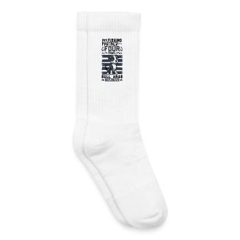 Angeln und Bull Arab - Kinder Tennissocken - Weiß - Rechts