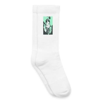 icekiss_fill - Chaussettes de tennis bio enfant - blanc - Droite