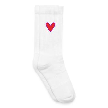 VALENTINSTAG. Junggesellinnenabschied. ICH LIEBE DICH. ICH LIEBE DICH. LIEBE - Kinder Tennissocken - Weiß - Rechts