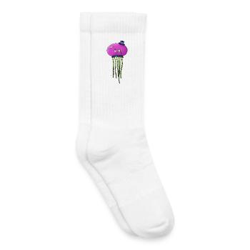 Fancy Jellyfish - Kids Tennis Socks - white - Right