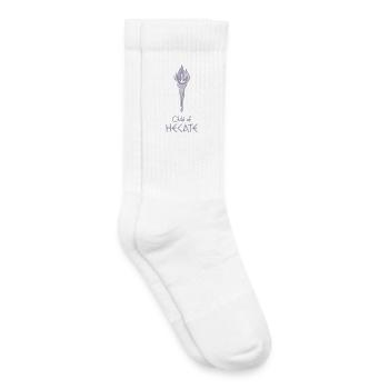 Child of Hecate – Percy Jackson inspired design - Kids Tennis Socks - white - Right