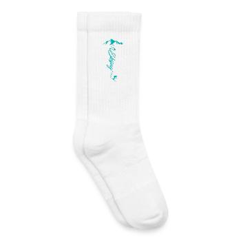 Skifahren Skiing - Kids Tennis Socks - white - Right