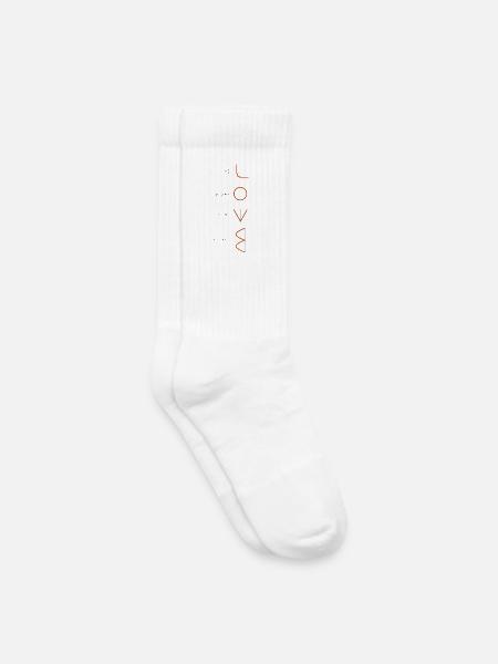 All you need is love - Kinder Tennissocken - Weiß