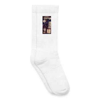 Skorpion - Loyal, tiefgründig und verschwiegen - Kinder Tennissocken - Weiß - Rechts