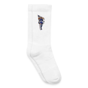 Joan of Arc Cosplay - Kids Tennis Socks - white - Right