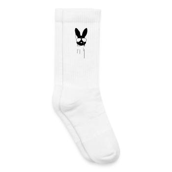 Lunettes de soleil Mauvais Lapin - Chaussettes de tennis bio enfant - blanc - Droite