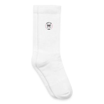 My Design - Chaussettes de tennis bio enfant - blanc - Droite