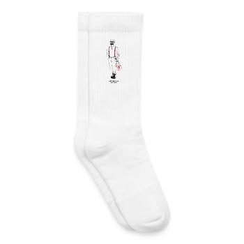 Nazis essen heimlich Döner - Kinder Tennissocken - Weiß - Rechts