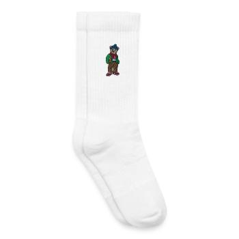 Teddy bear 7 - Kids Tennis Socks - white - Right