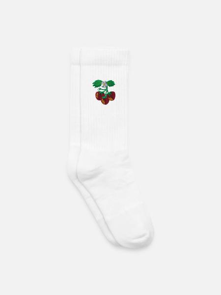 Strawberry - Kinder Tennissocken - Weiß